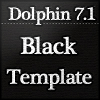 Black Template Dolphin 7.1